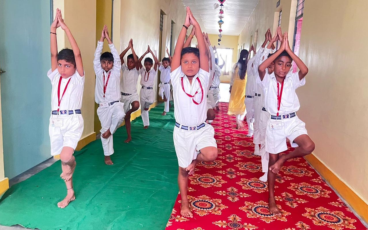 “Yoga is the ultimate practice. It simultaneously stimulates our inner light and quiets our overactive minds. It is both energy and rest. Yin and Yang. We feel the burn and find our bliss.”

Students of SRM celebrated International Yoga Day by doing Yoga and took part in Poster Making Activity.

Happy International Yoga Day !!!